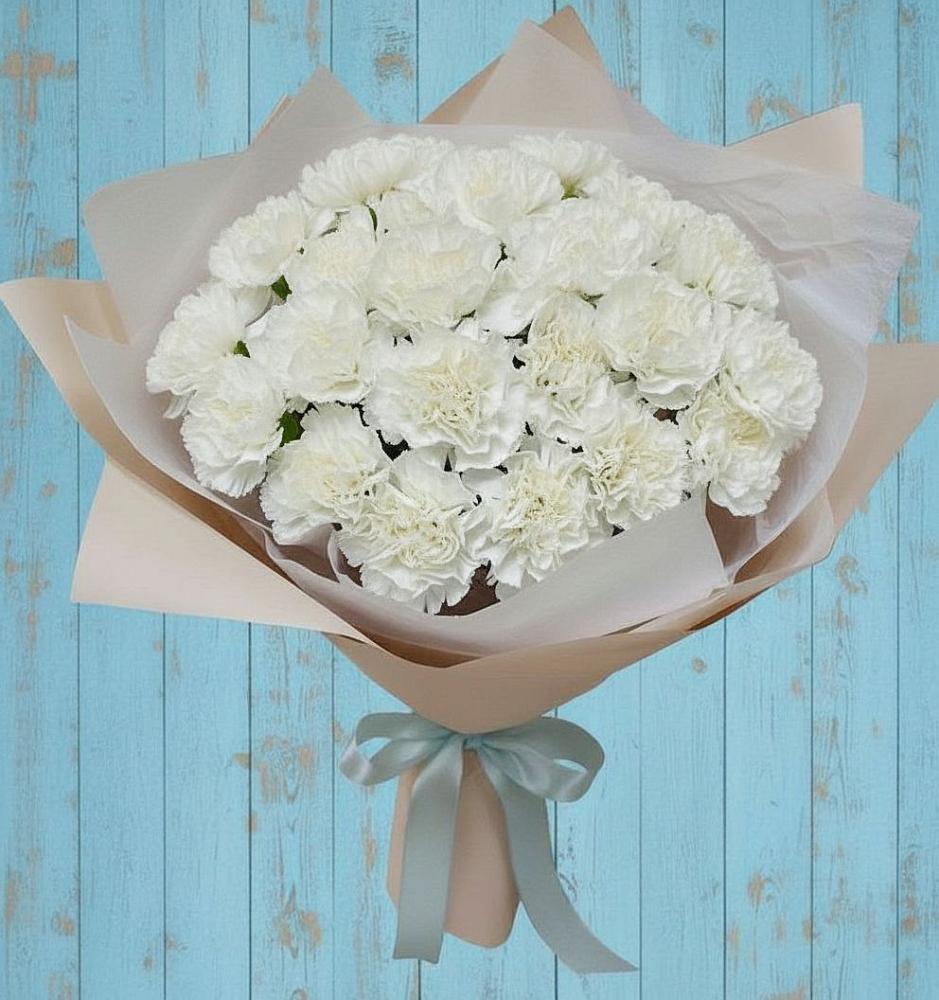 Букет цветов из: Гвоздики в Новом Хушете