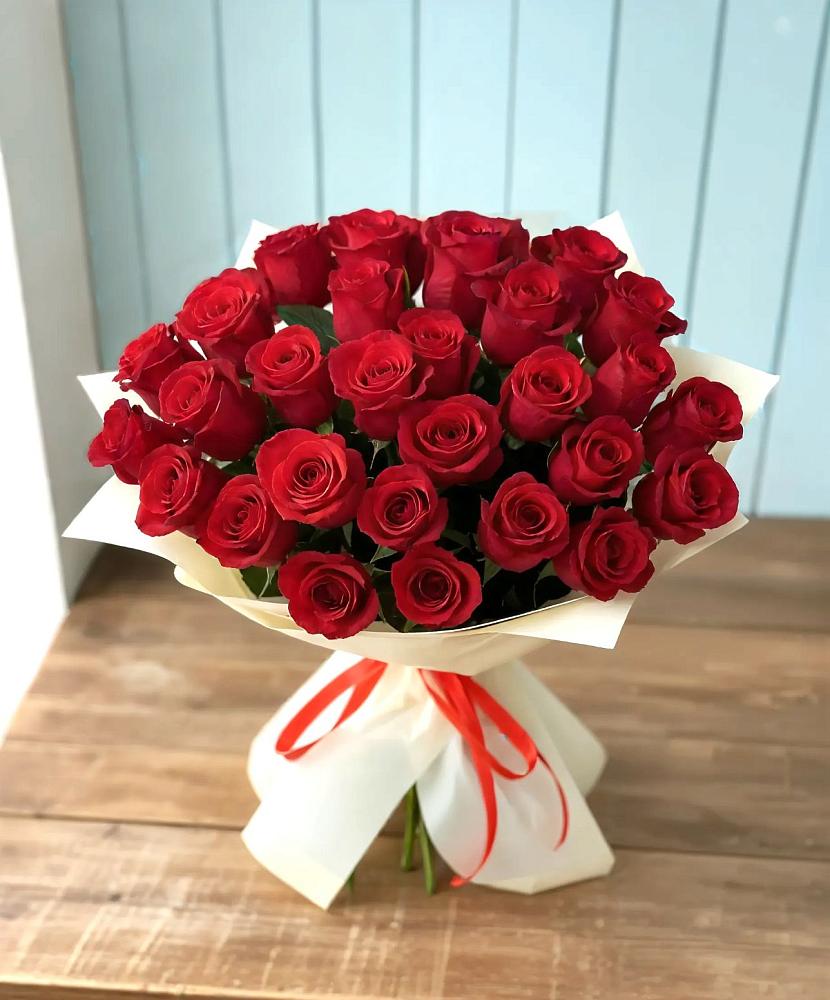 Букет 29 Красных роз в Новом Хушете