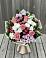 Букет цветов из: Альстромерии, Гвоздики, Розы и Хризантемы в Новом Хушете