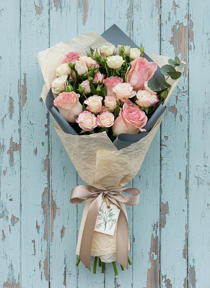 Букет цветов из: Розы в Новом Хушете