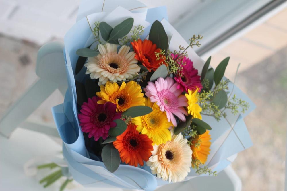 Букет цветов из: Герберы в Новом Хушете