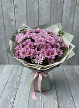 Букет цветов из:  Хризантемы в Новом Хушете