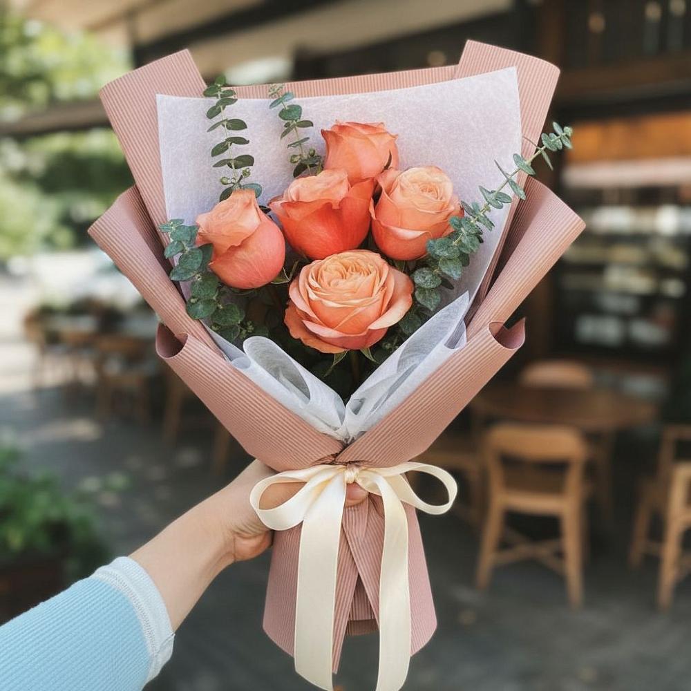 Букет цветов из: Розы в Новом Хушете