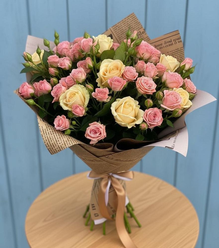 Букет цветов из: Розы в Новом Хушете