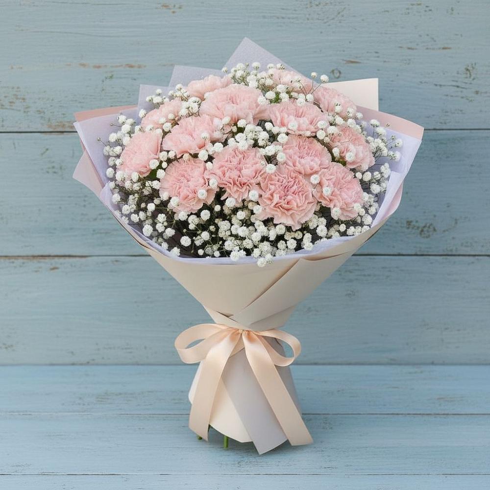 Букет цветов из: Гвоздики в Новом Хушете