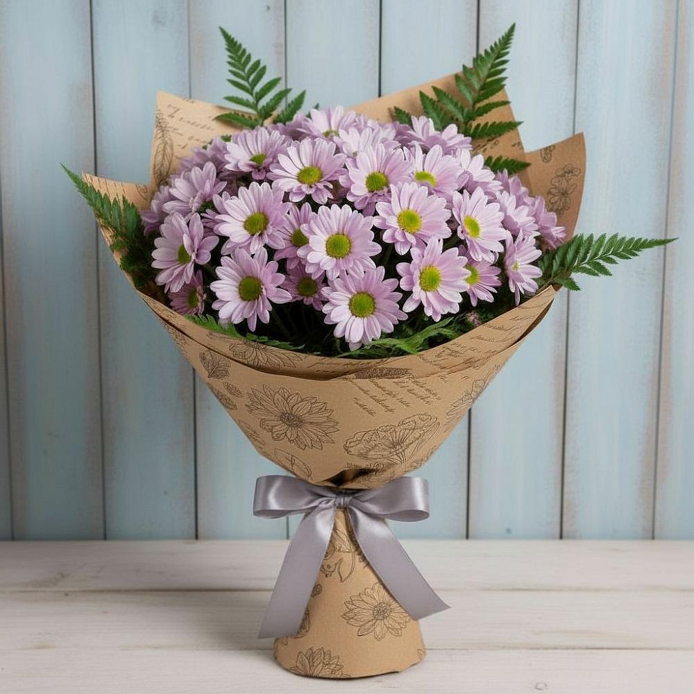 Букет цветов из: Хризантемы в Новом Хушете