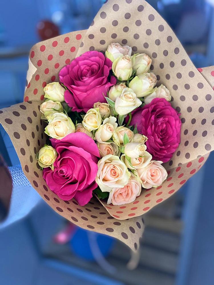 Букет цветов из: Розы в Новом Хушете