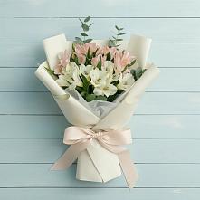 Букет цветов из:  Альстромерии в Новом Хушете