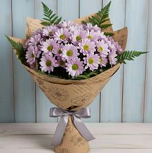 Букет цветов из:  Хризантемы в Новом Хушете