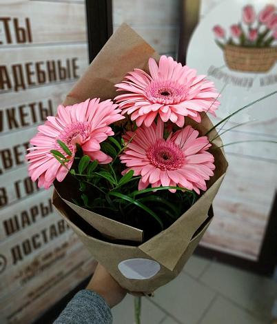 Букет цветов из: Герберы в Новом Хушете
