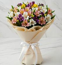 Букет цветов из:  Альстромерии в Новом Хушете