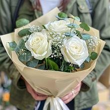 Букет цветов из:  Розы в Новом Хушете