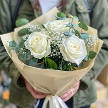 Букет Нежные грёзы в Новом Хушете Букет цветов из: Розы в Новом Хушете