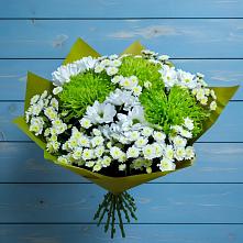 Букет цветов из:  Хризантемы в Новом Хушете