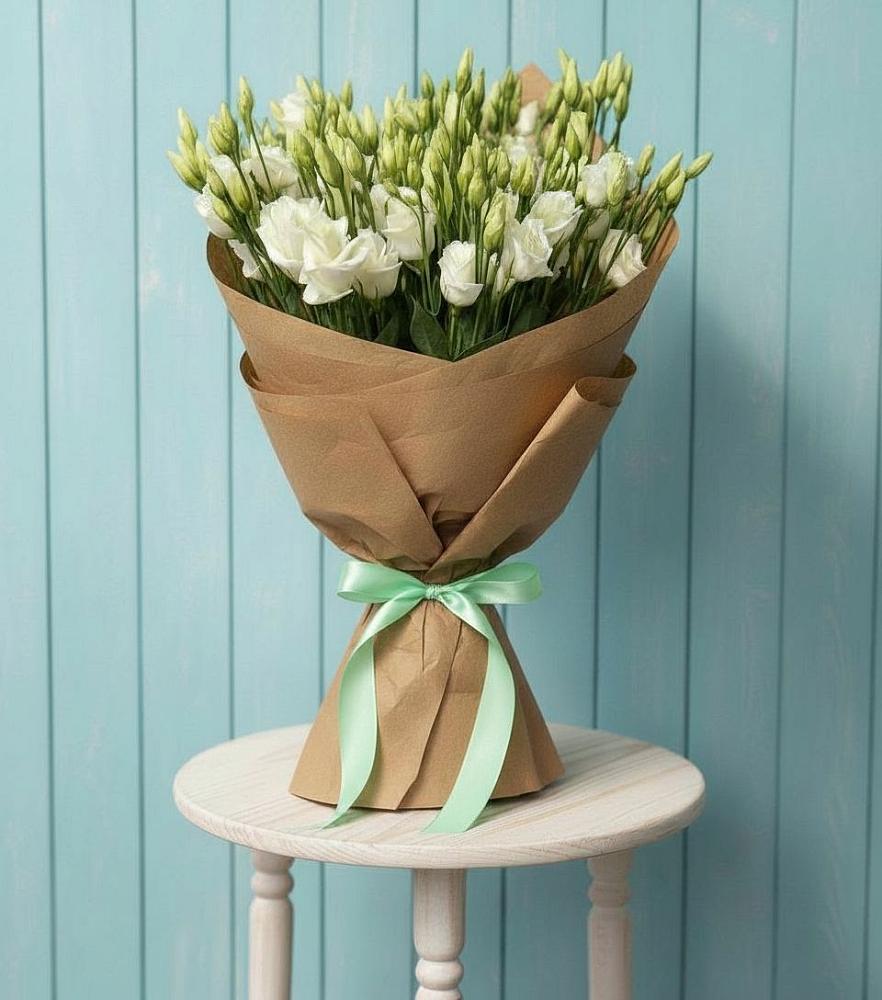 Букет цветов из: Лизиантусы в Новом Хушете