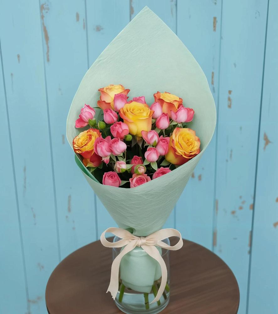 Букет цветов из: Розы в Новом Хушете