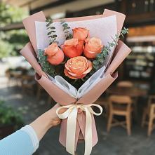 Букет цветов из:  Розы в Новом Хушете