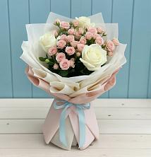 Букет цветов из:  Розы в Новом Хушете