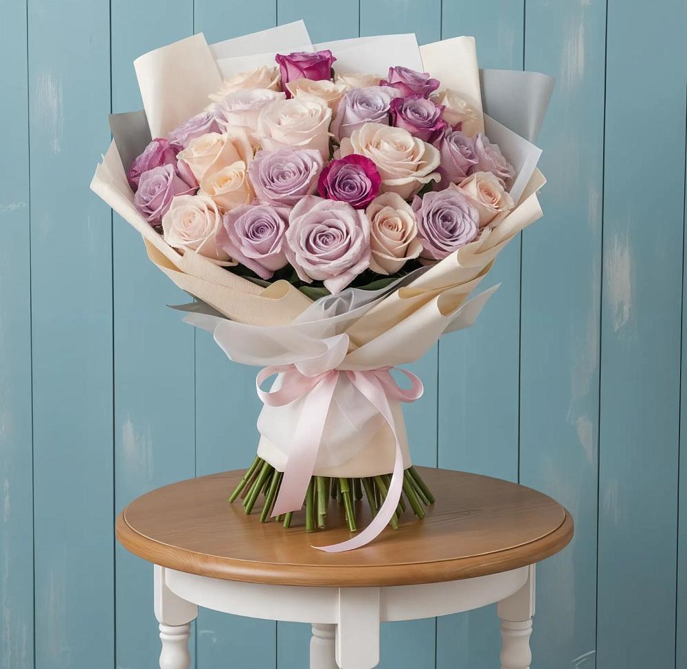 Букет цветов из: Розы в Новом Хушете