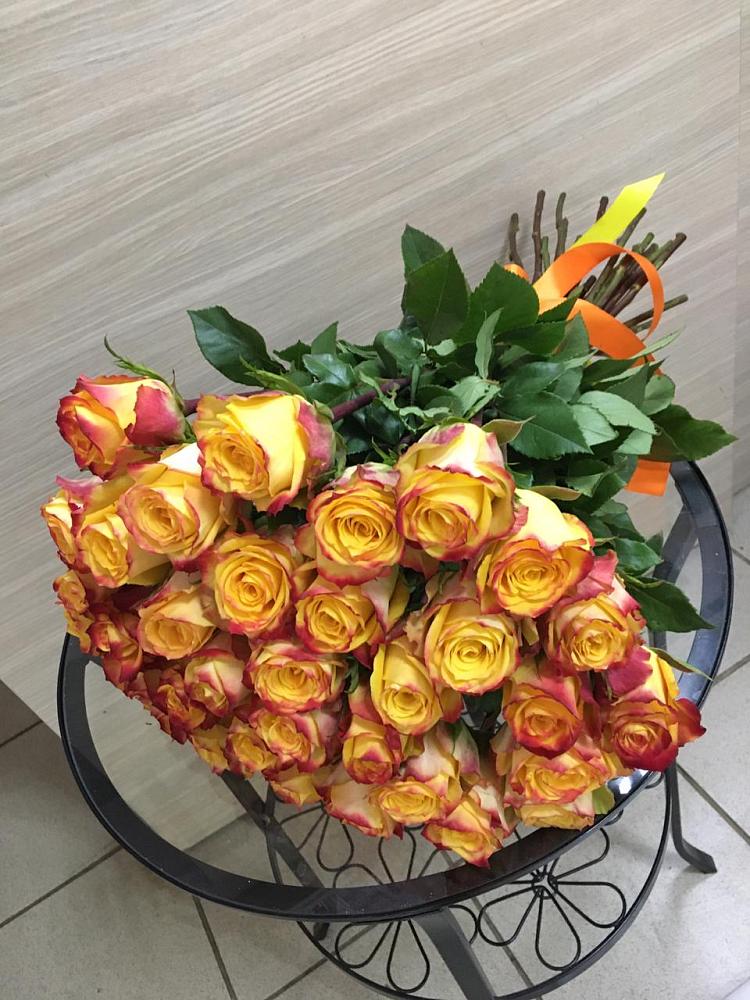 Букет Желтые розы в Новом Хушете