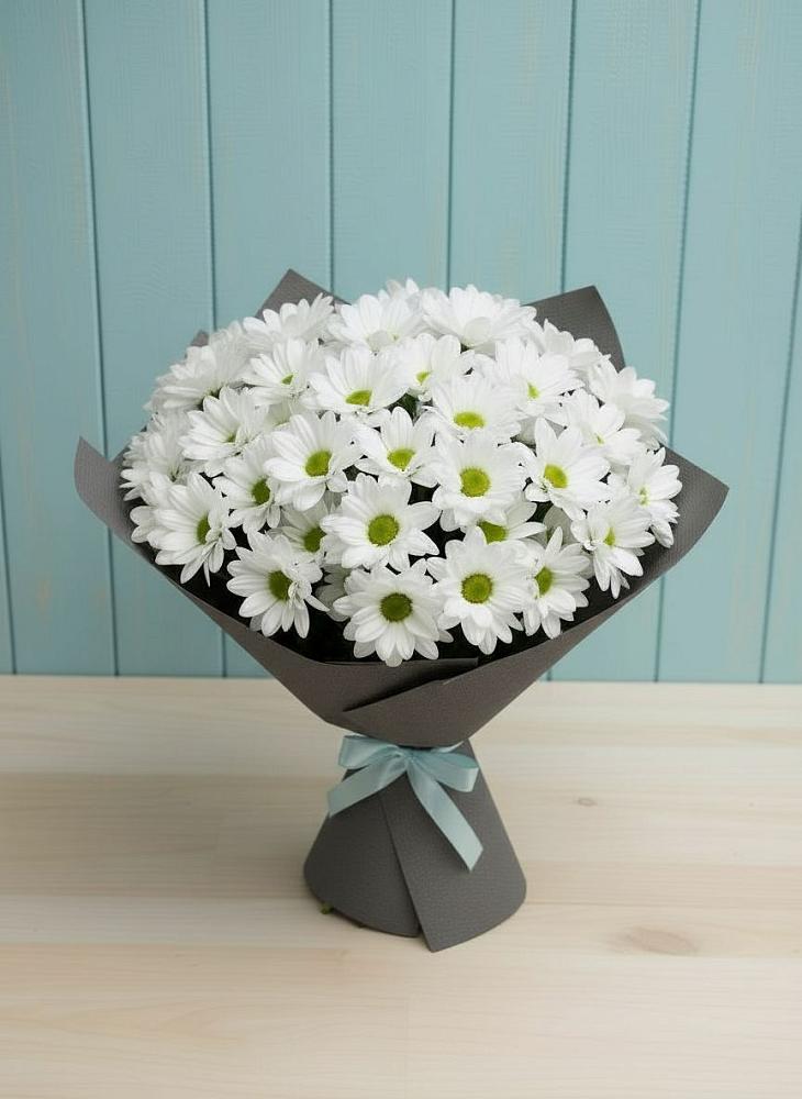 Букет цветов из: Хризантемы в Новом Хушете