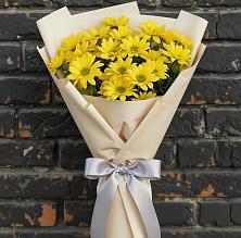 Букет цветов из:  Хризантемы в Новом Хушете