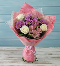 Букет цветов из:  Герберы в Новом Хушете