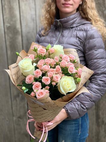 Букет цветов из: Розы в Новом Хушете