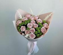 Букет цветов из:  Розы и Хризантемы в Новом Хушете