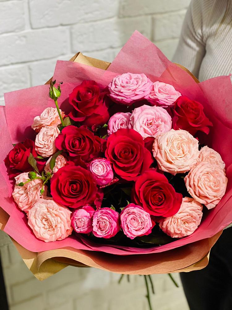 Букет цветов из: Розы в Новом Хушете