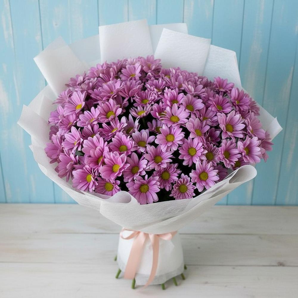Букет цветов из: Хризантемы в Новом Хушете
