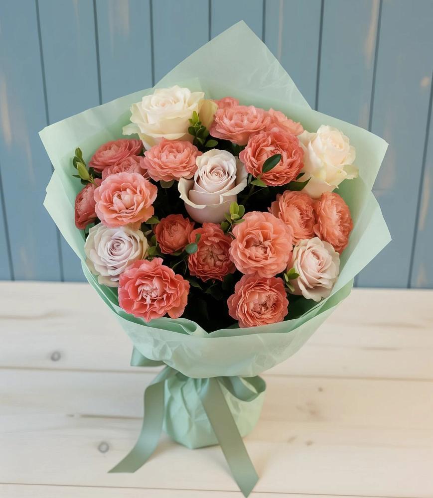 Букет цветов из: Розы в Новом Хушете