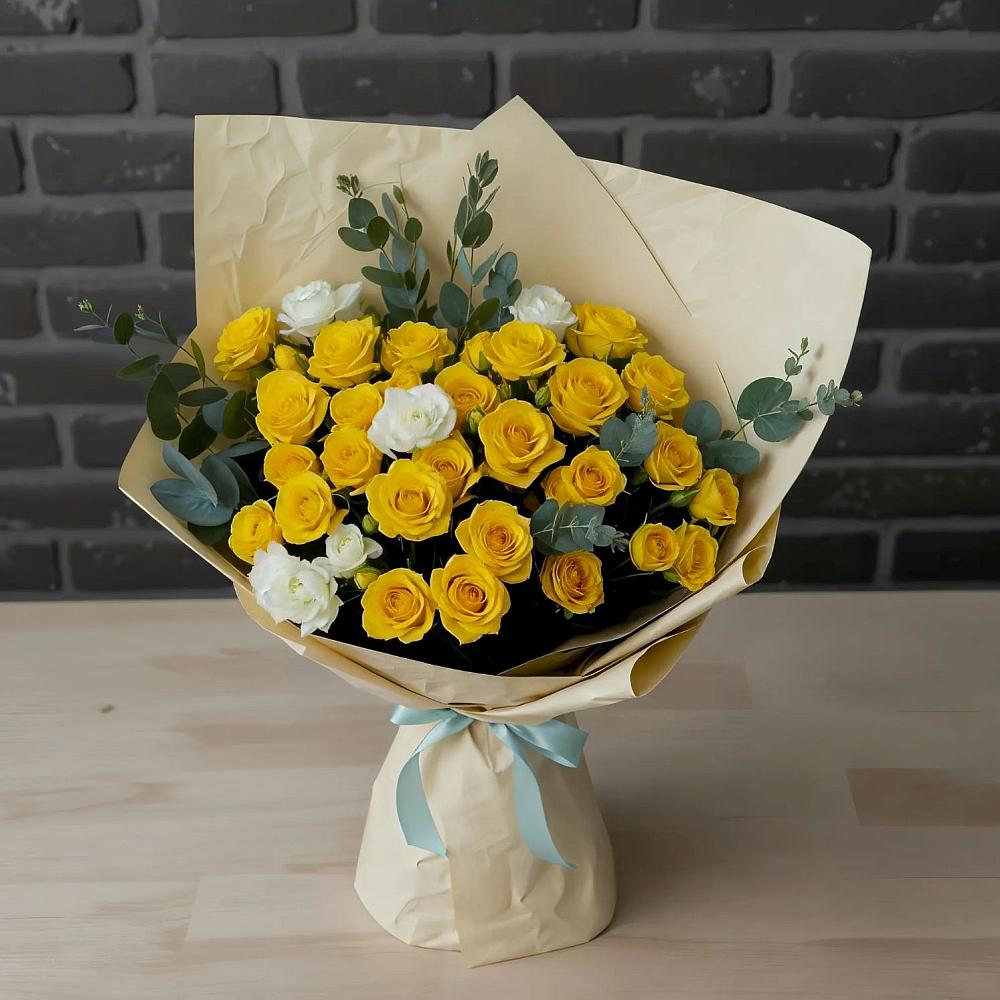 Букет цветов из: Розы в Новом Хушете