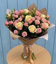 Букет цветов из:  Розы в Новом Хушете