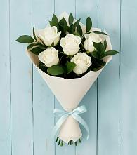 Букет цветов из:  Розы в Новом Хушете