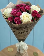 Букет цветов из:  Розы в Новом Хушете