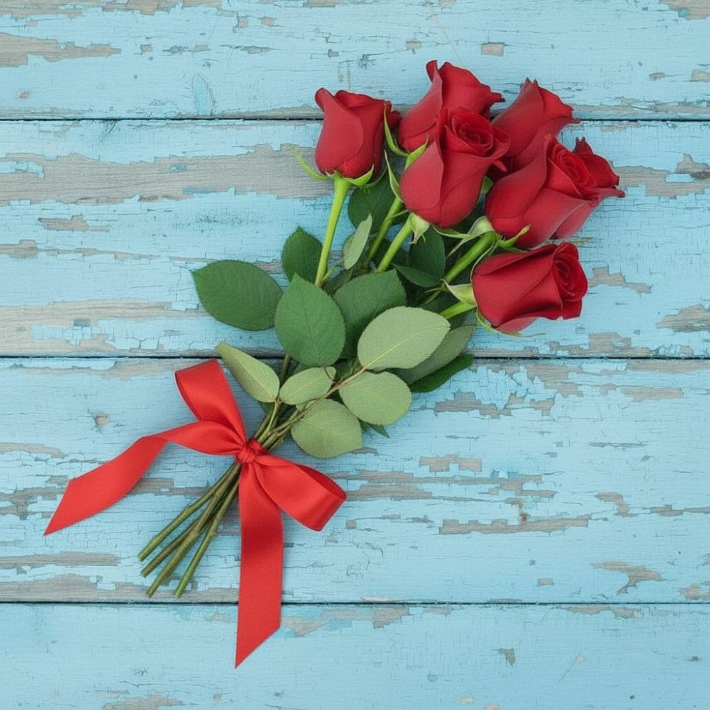 Букет Красные розы в Новом Хушете