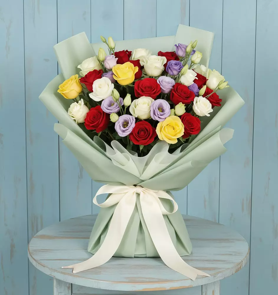 Букет цветов из: Розы в Новом Хушете