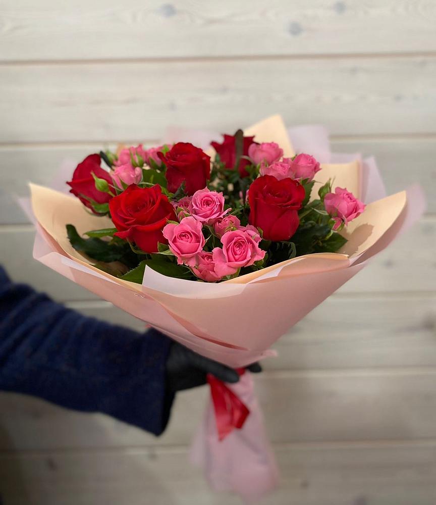 Букет цветов из: Розы в Новом Хушете