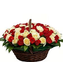 Премиум букет из: Розы #REPLACE_PRED# Новом Хушете