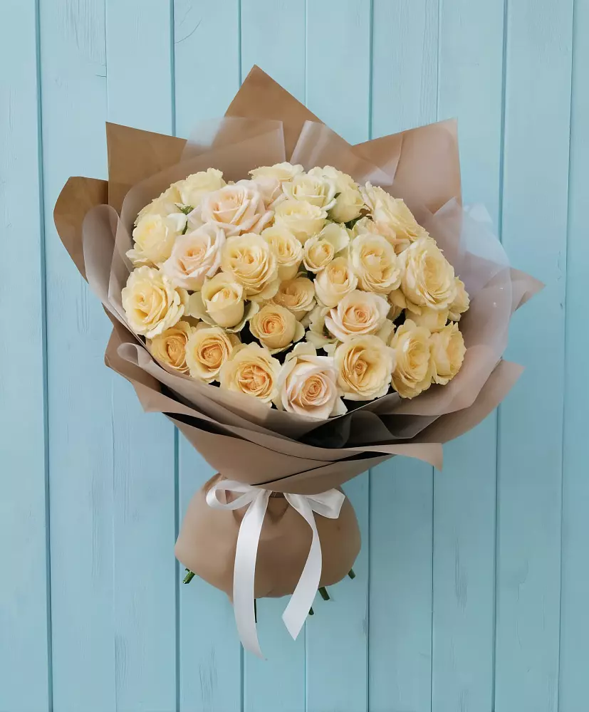 Букет Кремовое облако в Новом Хушете