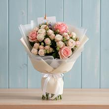 Букет цветов из:  Розы в Новом Хушете
