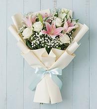 Букет цветов из:  Лилии в Новом Хушете