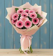 Букет цветов из:  Герберы в Новом Хушете