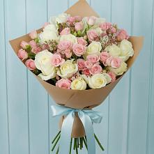 Букет цветов из:  Розы в Новом Хушете